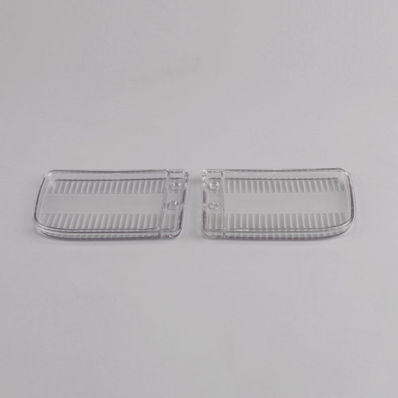 BMW E30 318i 318is 1982-1991 Par främre stötfångare Dimljus Klar plastlins