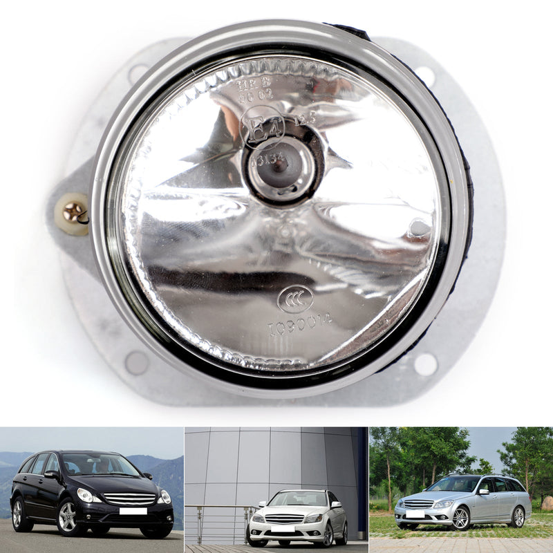 Tåkelys venstre/høyre lampe med pærer for 2008-2010 Benz C300 C63 AMG C350 Generic