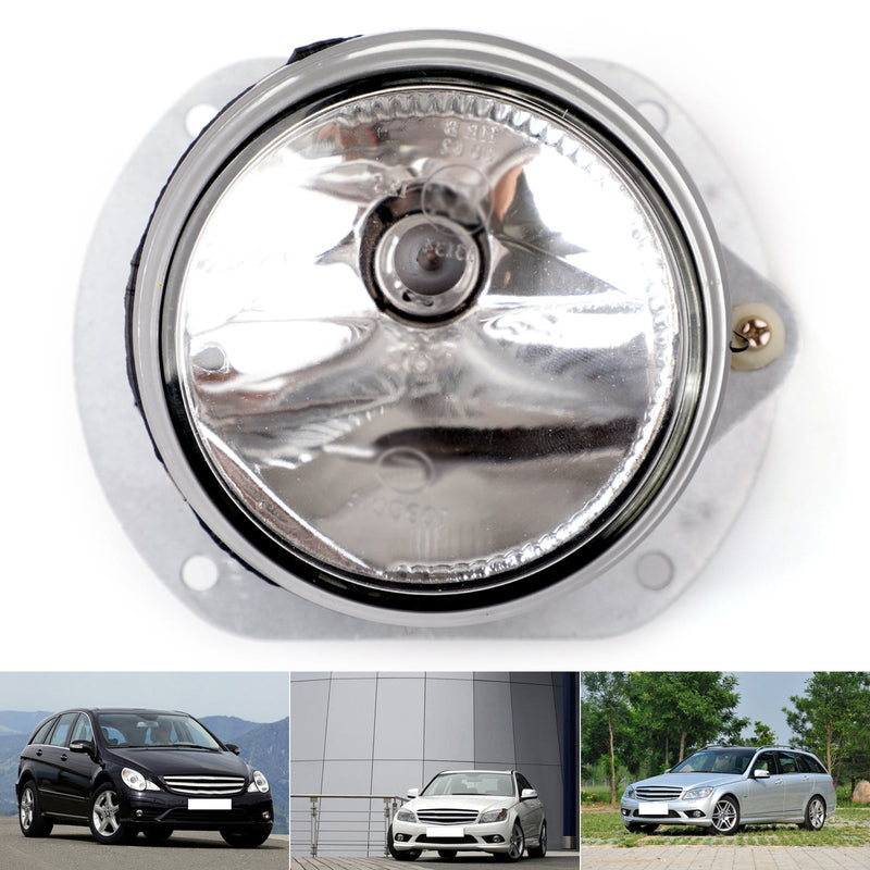 Dimljus vänster/höger lampa med glödlampor för 2008-2010 Benz C300 C63 AMG C350 Generic