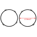 2x kiinnike 7 tuuman LED-ajovaloihin pyöreä rengas Wrangler JK 07-2017 Generic