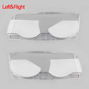 BMW E38 1999-2001 L/R 1kpl auton kirkkaat ajovalon ajovalon linssin suojus