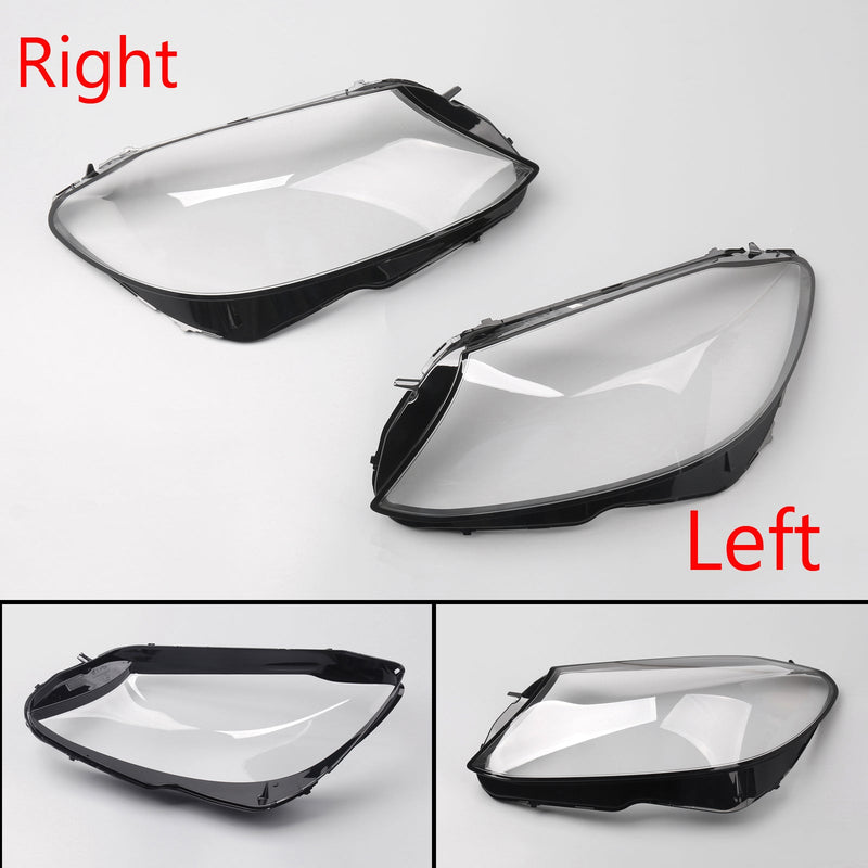 L / R Seitenscheinwerferabdeckung Scheinwerferlinsen für Benz C-Klasse W205 C180 C200 C260L C280 C300 2015- Generic
