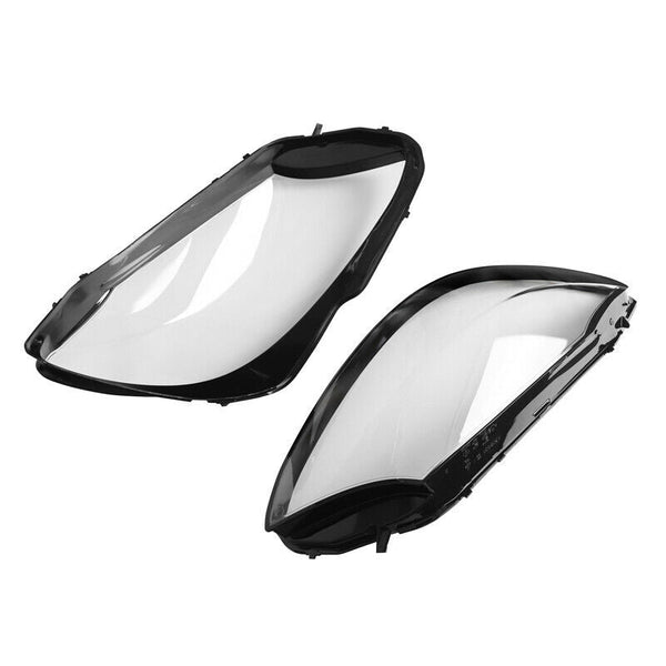 L / R Seitenscheinwerferabdeckung Scheinwerferlinsen für Benz C-Klasse W205 C180 C200 C260L C280 C300 2015- Generic