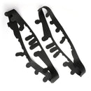 Smoke Scheinwerferglas Ersatz & schwarze Dichtungen Trim Kit für Corvet C6 05-13 smoke Generic