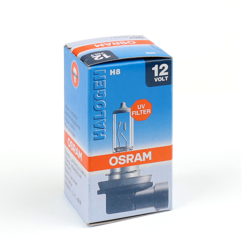1 peça OSRAM H8 12V 35W 3200K Lâmpada de farol original fabricada na Alemanha Genérica