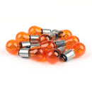10 kpl OSRAM 7528Y 12V 21/5W P21/5W BAY15D Stop päiväajolamput Amber 2200K Generic.