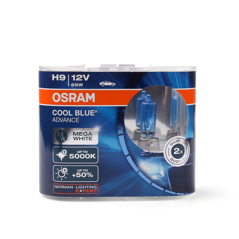 Lâmpadas de halogênio OSRAM Cool Blue Hyper+ Plus para farol alto