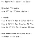 Ny universel udskiftning hjuldækt Soft Cover 4WD Størrelse 15 16 17 til alle auto-generationer