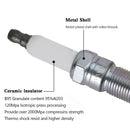 8 PCS Silverado 1500 Tahoe GMC Bobina de ignição quadrada + vela de ignição + cabo 12611424 Fedex Express