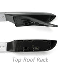 2013-2018 Toyota RAV4 fábrica de alumínio prata superior rack de teto barra de trilhos laterais