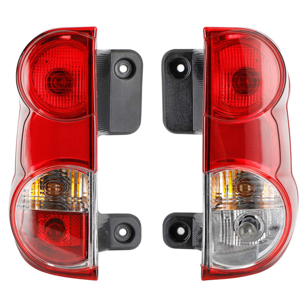 2013-2018 Nissan NV200 Esquerda + Direita Lanterna traseira Lâmpada traseira Lente vermelha transparente