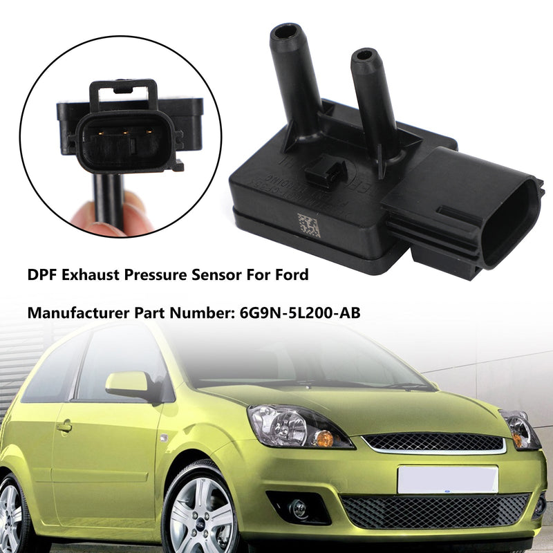 Sensor de pressão de escape DPF 6G9N-5L200-AB para Ford Fiesta Transit 2008-2017