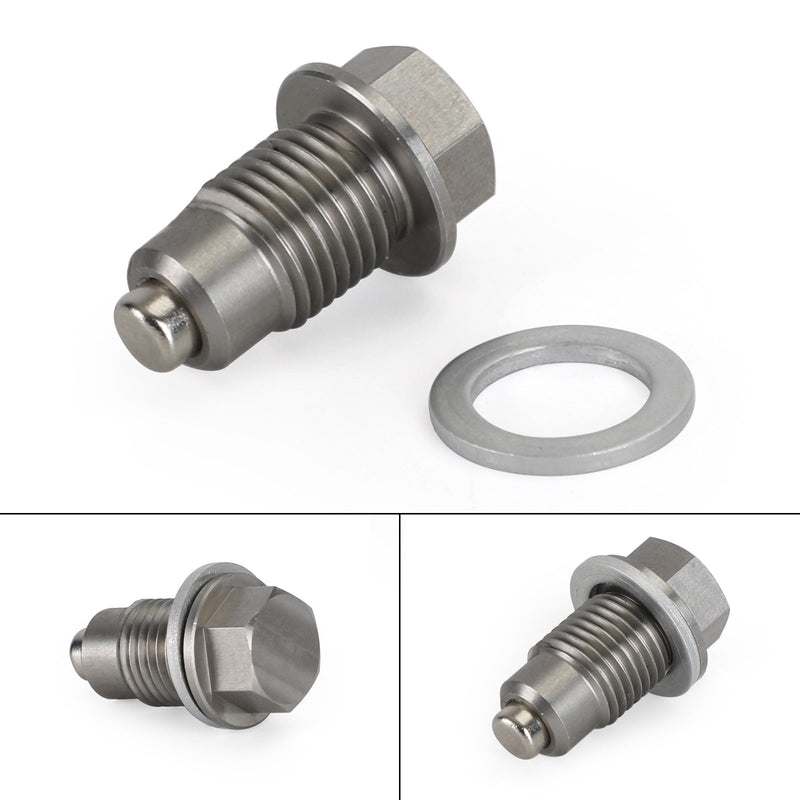 Auto-Ölablassschraube aus Edelstahl mit Neodym-Magnet Universal Generic