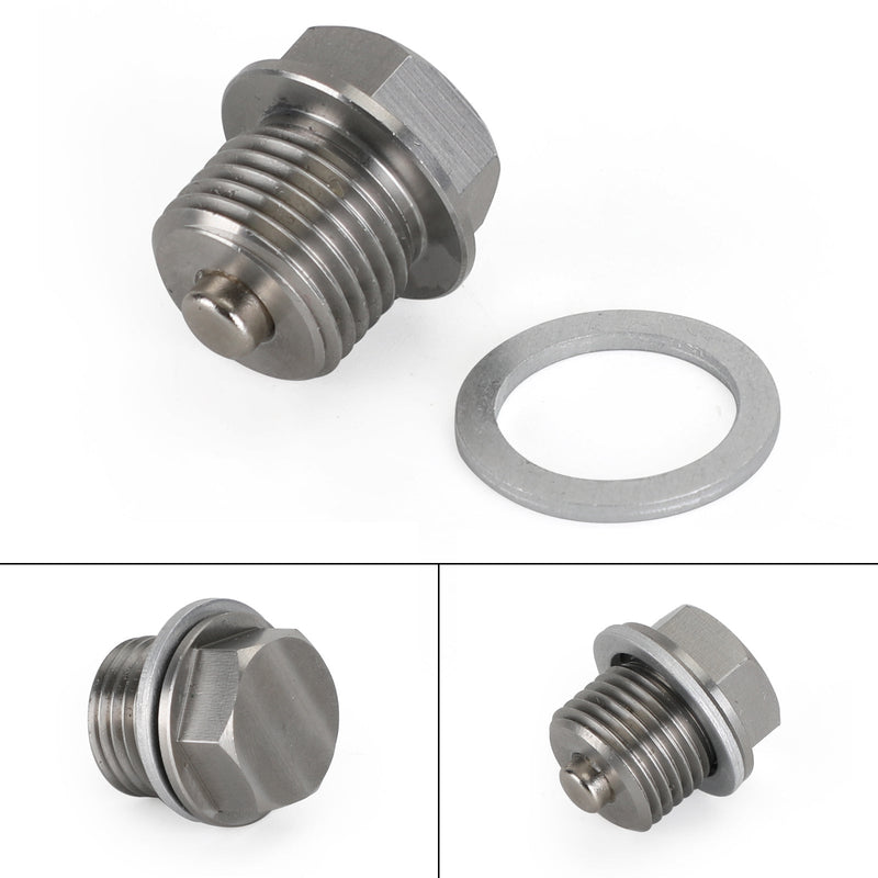 Auto-Ölablassschraube aus Edelstahl mit Neodym-Magnet Universal Generic