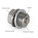 Biloljeavtappningsplugg i rostfritt stål med neodymmagnet Universal Generic