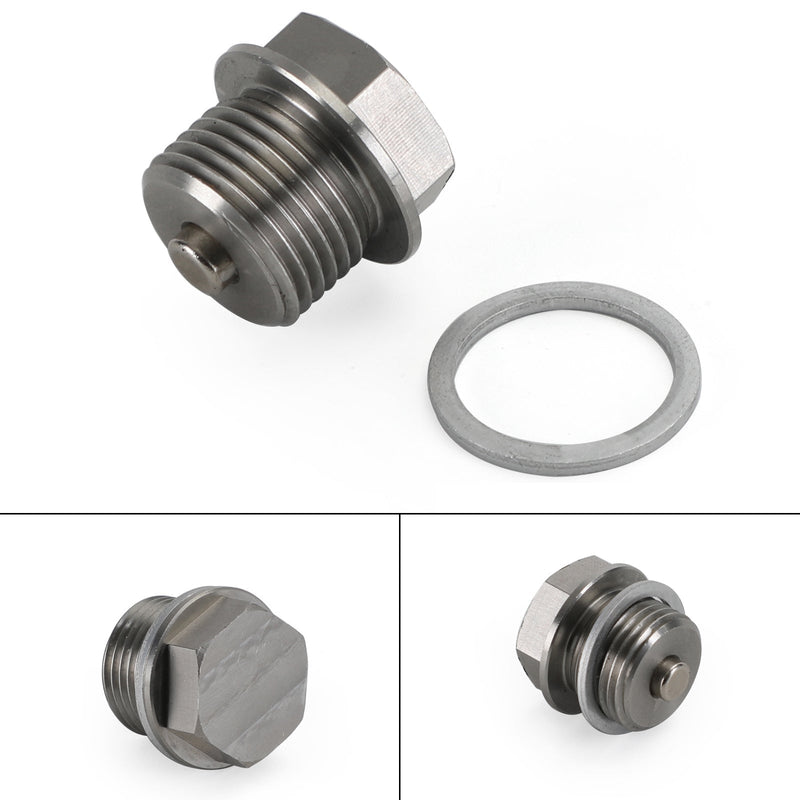 Auto-Ölablassschraube aus Edelstahl mit Neodym-Magnet Universal Generic