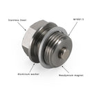 Biloljeavtappningsplugg i rostfritt stål med neodymmagnet Universal Generic