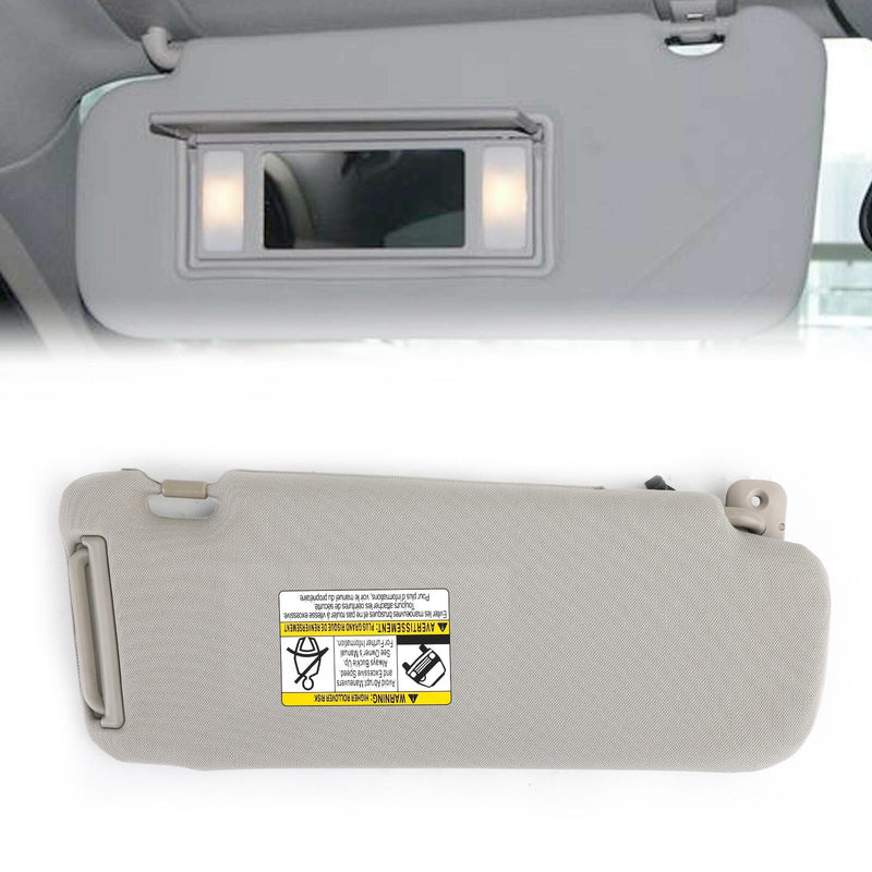 Mazda 2010-2015 CX-9 CX9 TDY1-69-320 TDY169320 Cinza Driver Visor Solar Genérico