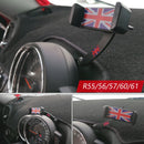Bil för vikning R55/56/57 Jack Hållare Red Union GB Mount Mini Handy Cooper Generic