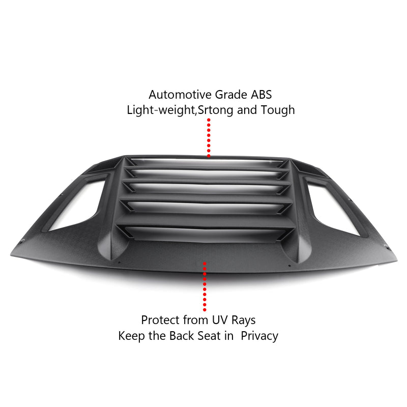 Osłona przeciwsłoneczna żaluzji tylnej szyby dla 13-18 Subaru BRZ/Scion FR-S/Toyota GT86 Generic