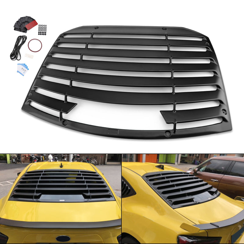 Cubierta parasol de ventana trasera ABS para 13-19 BRZ FR-S Toyota 86 T-Style genérico