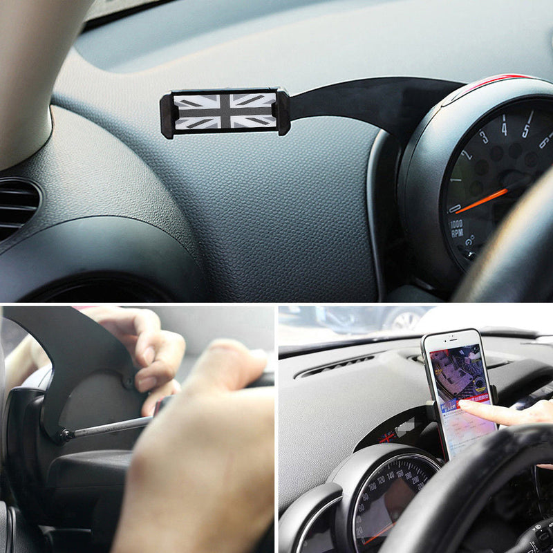 360-Grad-Drehung Autotelefonhalterung Cradle Holder Ständer für Mini Cooper Countryman F60 Generic