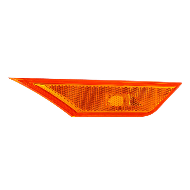 2 luces de posición laterales delanteras para Honda Civic 2016-2021, color amarillo genérico.