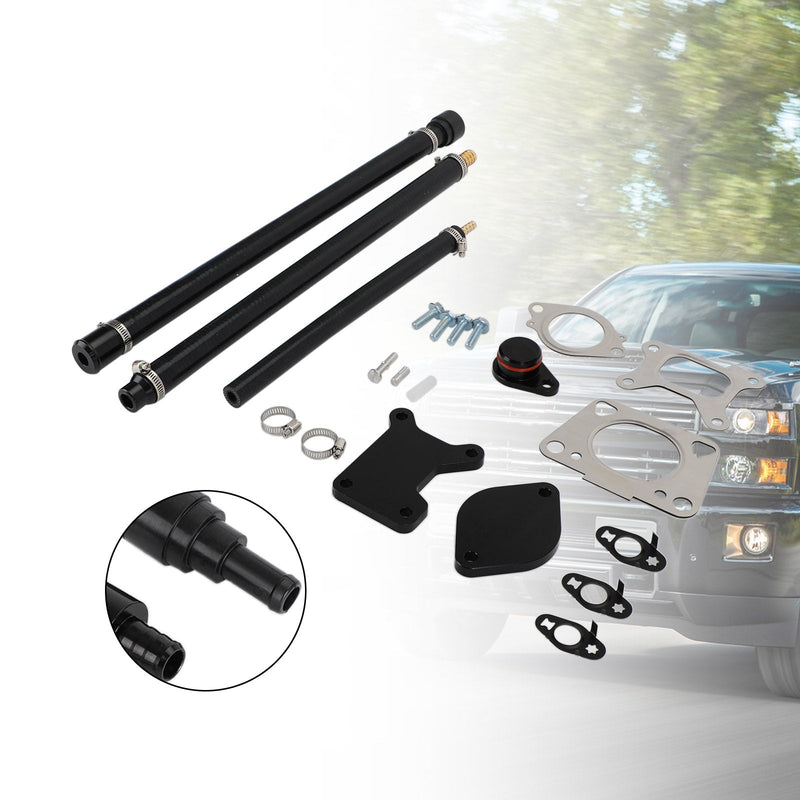 Kit eliminado de enfriador de válvula EGR para Chevy GMC Duramax Diesel 6.6 L5P 2017-2023