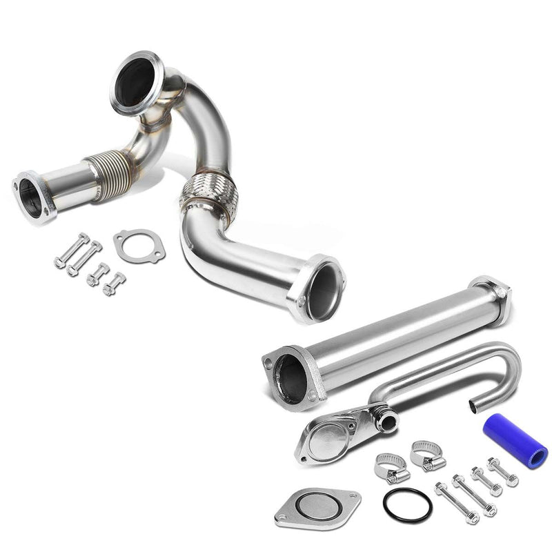 2003-2007 EGR Delete Kit med Up/Y Pipe för Ford Super Duty 6.0L Diesel