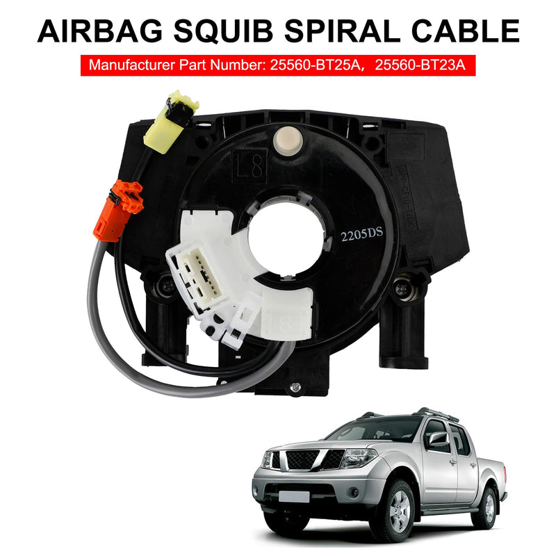 Nissan X-Trail T31 (2007-2014) cabo enrolado de ignição do airbag 25567-5X10A