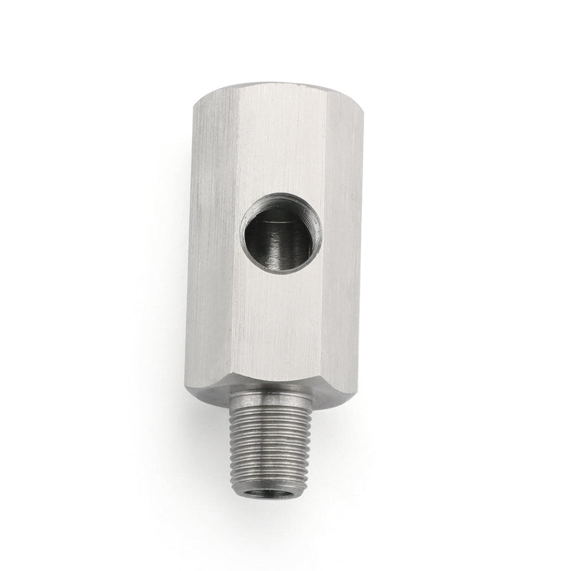 T do sensor de pressão de óleo BSPT de 1/8" para adaptador NPT da linha de alimentação do turbo