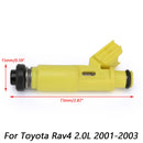 1 X Flow Matched Fuel Injector pro 23250-28050 2001-2003 Toyota Rav4 2.0L New Generic
