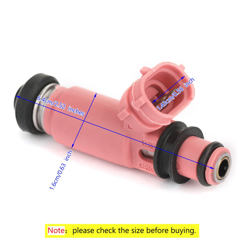 1Pcs 565CC Einspritzdüsen 16611AA370 Fit Sti WRX Forester Pink 16611-AA370 Generic