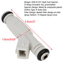 8 Uds nuevos inyectores de combustible de 36lb para Ford GM V8 LS1 LT1 5.0L 5.7L 380cc 0280155737 genérico