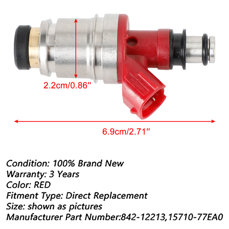 1 STK drivstoffinjektorer JS28-2 8970795320 Passer til Isuzu Amigo Pickup Rodeo 2.6L Generic