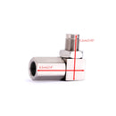 90° O2 Lambdasonde Abstandshalter Motorlicht Check Bung Mini Converter Connector Generic