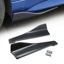48cm Rock Spoiler Bak Leppe/Side Extension Rocker Splitter Winglet Wings Carbon Generic