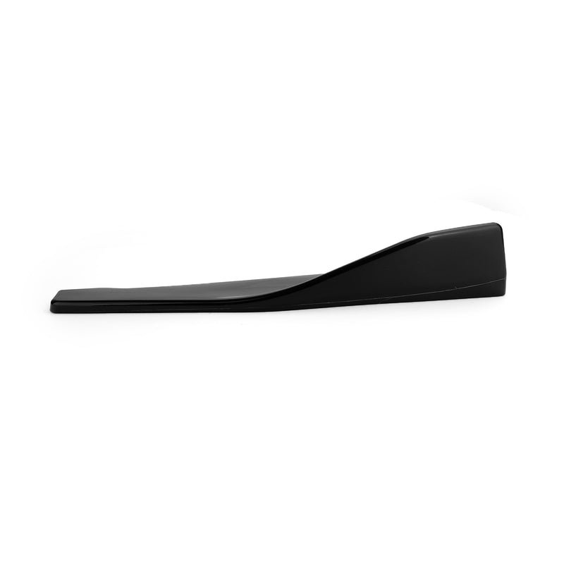 48cm Rock Spoiler Hecklippe/Seitenverlängerung Rocker Splitter Winglet Wings Schwarz Generic