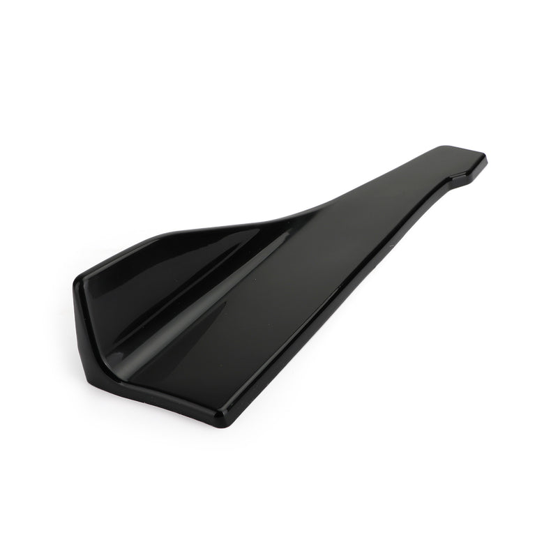 48cm Rock Spoiler Hecklippe/Seitenverlängerung Rocker Splitter Winglet Wings Schwarz Generic