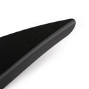4 stk Universal Gloss Bk Bil Forkofanger Finner Body Splitter Spoiler Canards Generisk