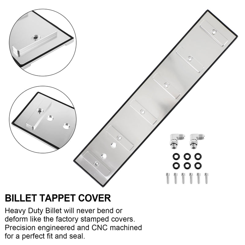 Billet-Stößelabdeckung Passend für 1989–2002 Cummins 5,9-l-Dieselmotoren Generic