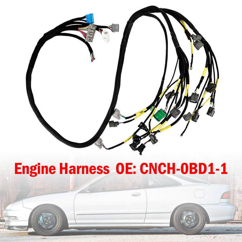 Arnés de cableado de motor oculto serie D&amp;B, económico, OBD1, para Civic Integra B16 B18 D16