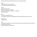 Cablagem oculta do motor da série OBD1 Budget D&B para Civic Integra B16 B18 D16