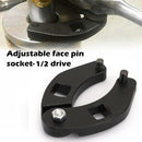 Justerbar packbox skiftnyckel 1266+7463 skiftnyckel verktygssats för hydraulcylinder Generic