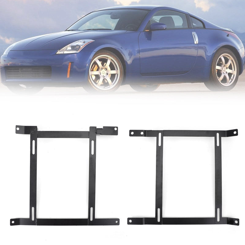 Para Nissan 350Z Z33 Fairlady soporte de acero extensible para asiento de carreras/cubo de montaje bajo genérico