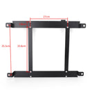 Pro 97-04 Corvette C5 2X Low Mount Závodní lopata Základna sedadla Tahová ocelová konzola Generic