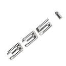 Tavaratilan takaosan nimikilpi tunnuksen numerot kirjaintarra 335i sopii 335i Chrome Generic