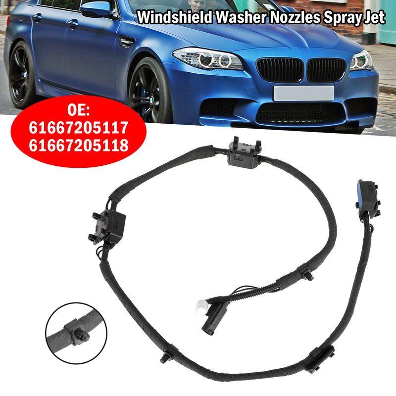 BMW F10 F11 F18 Scheibenwaschdüsen Sprühdüse für 61667205117 61667205118