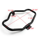 Motor Highway Guard Sturzbügel für Harley Sportster XL XR 883 1200 48 04-16 Generic