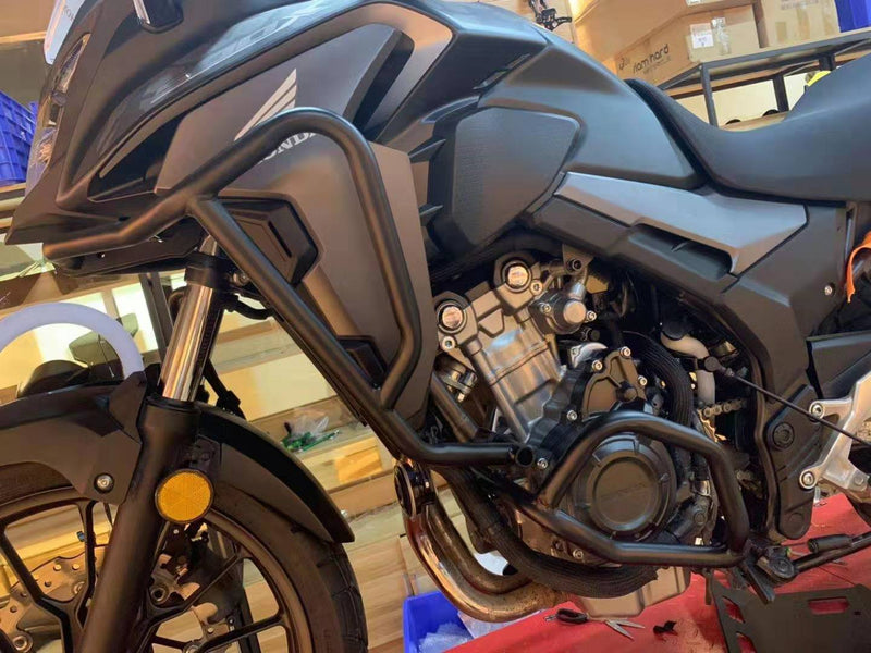 Obere / untere Sturzbügel, seitlicher Motorschutz, passend für Honda CB500X CB 500 X 2019 2020 2023 Generic